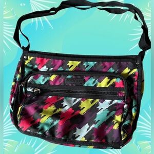 Joe Boxer Messenger Bag in Multi color print